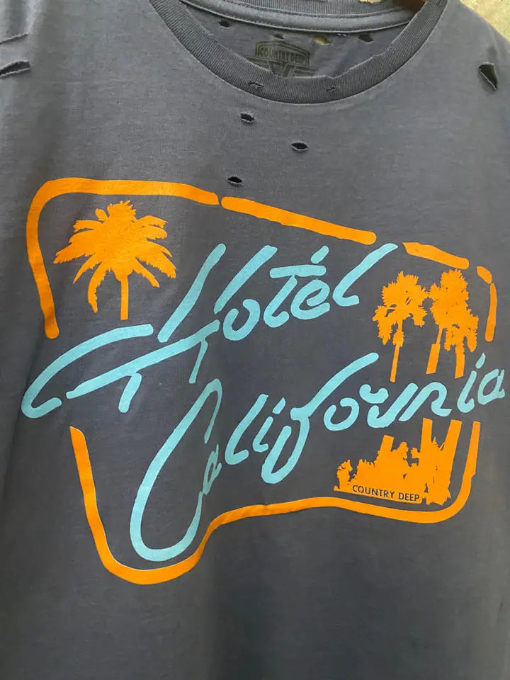 Hotel California Distressed T-Shirt