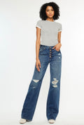 High Rise Denim Pant
