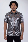 Barabas Metallic Western Shirt