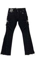 Embellished Motorcycle Jeans