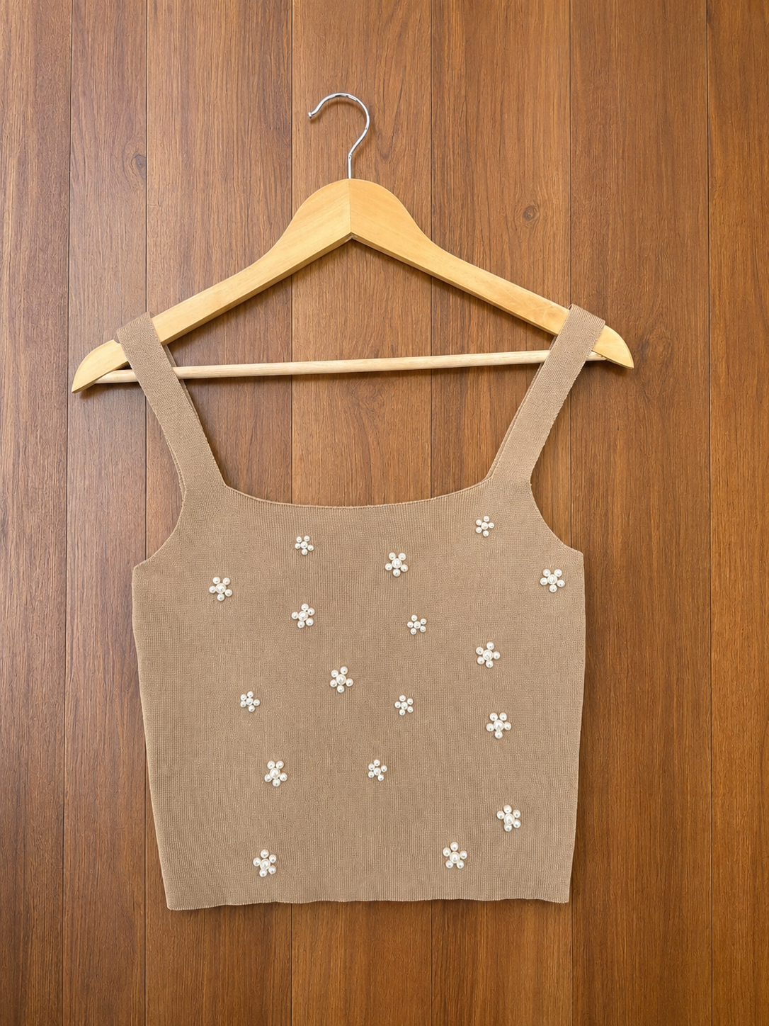 Pearl Blossom Sweater Tank