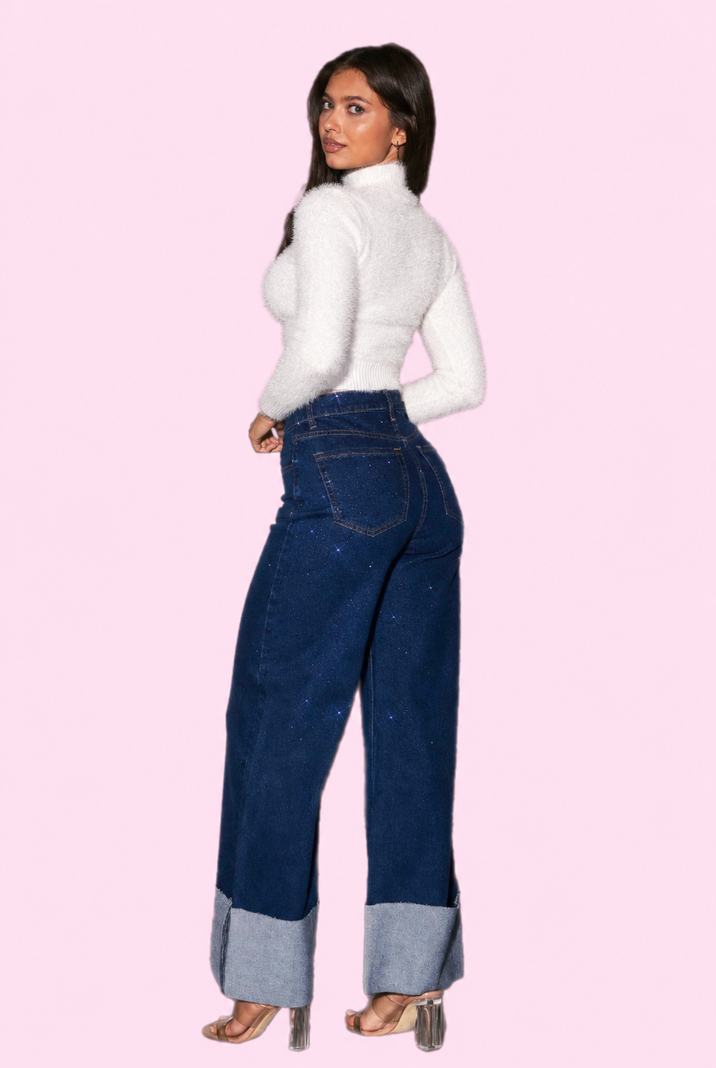 Midnight Magic Rhinestone Jeans