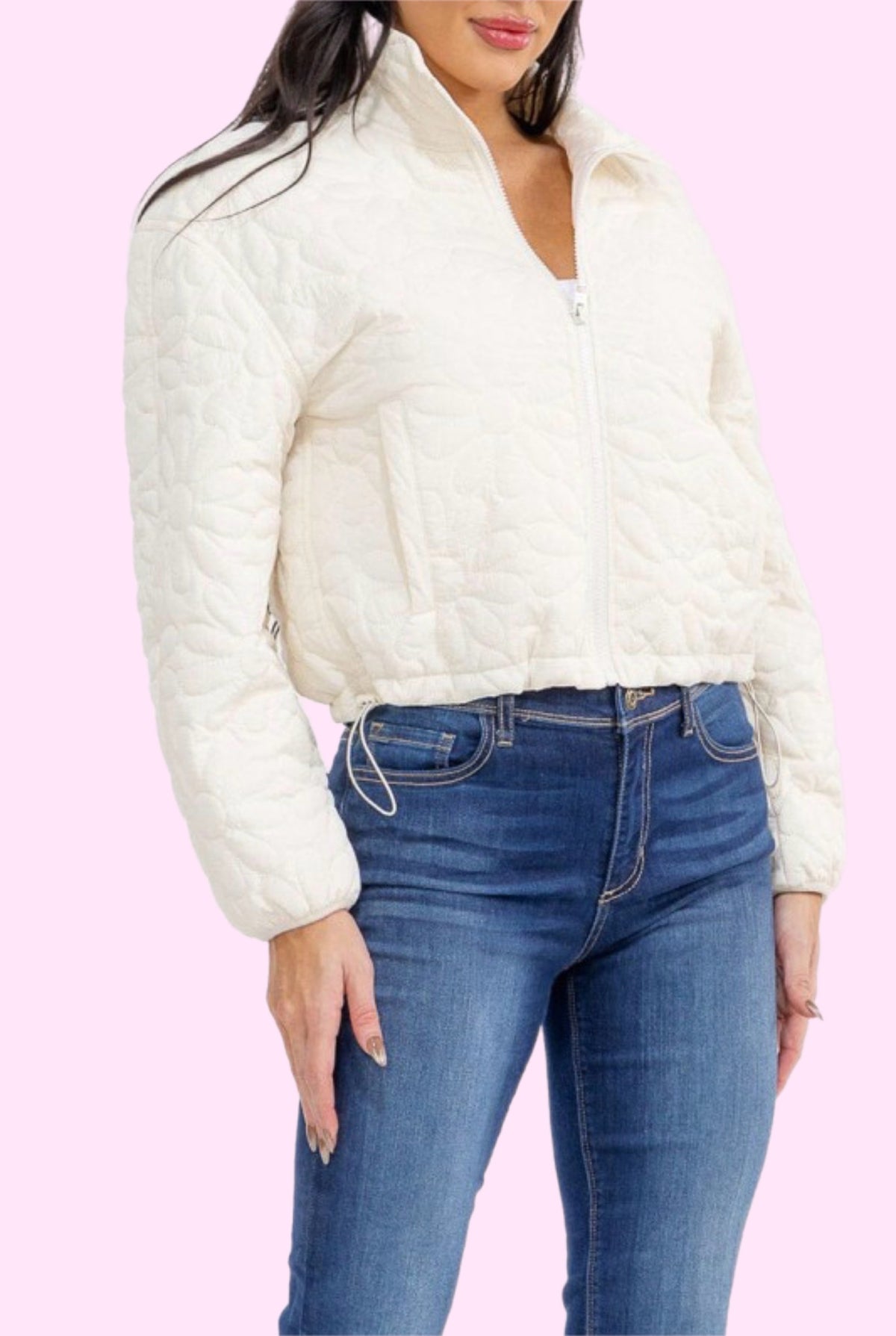 Snow Blossom Packable Jacket