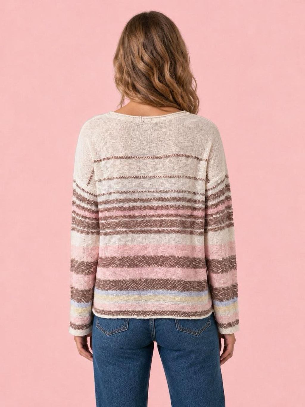 Sugar & Spice Striped Sweater