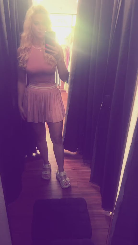 Varsity Tennis Skirt Set